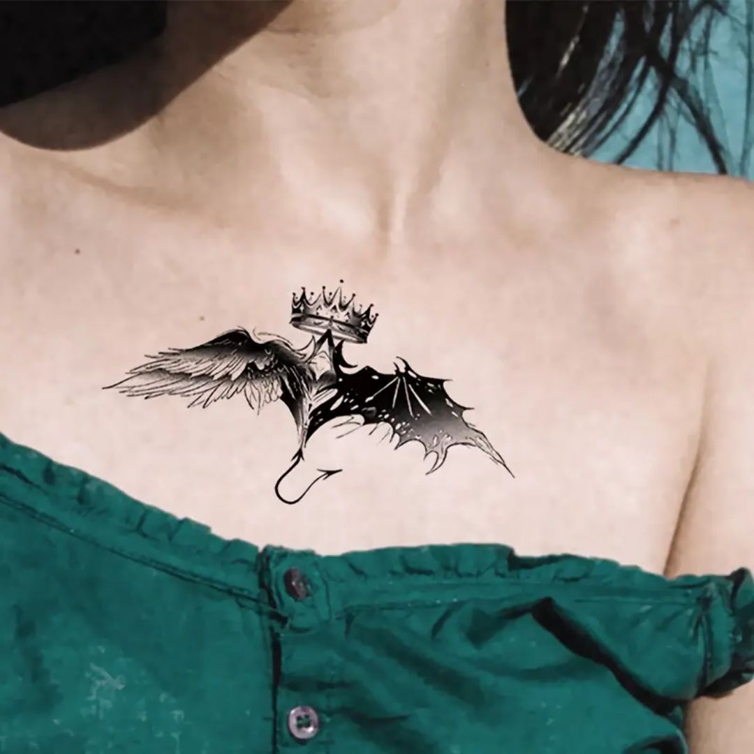 Chest tattoos - Temporalis