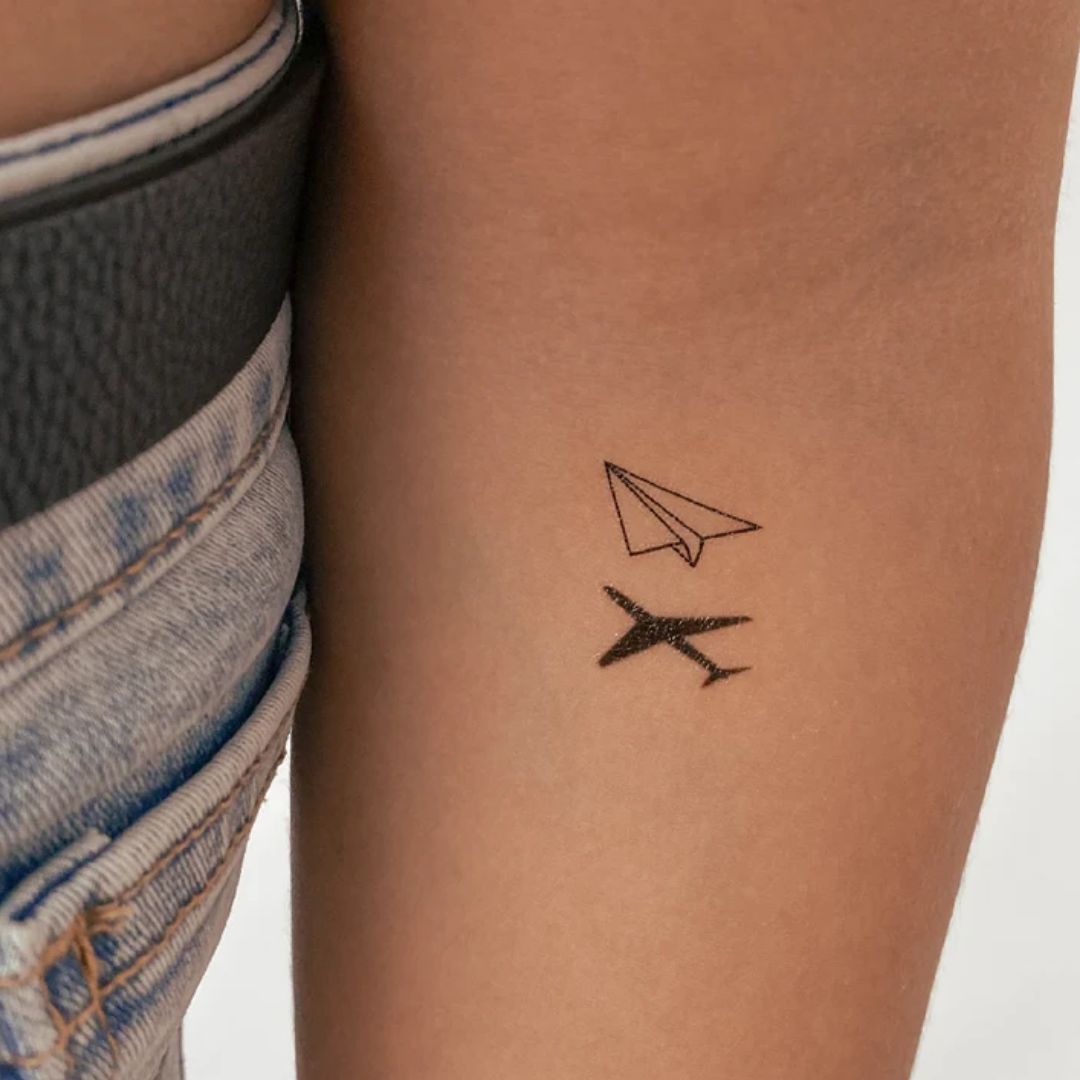 Plane tattoos - Temporalis