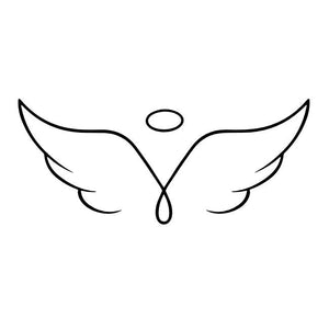 Angelic Wing Emblem 2 - Temporalis