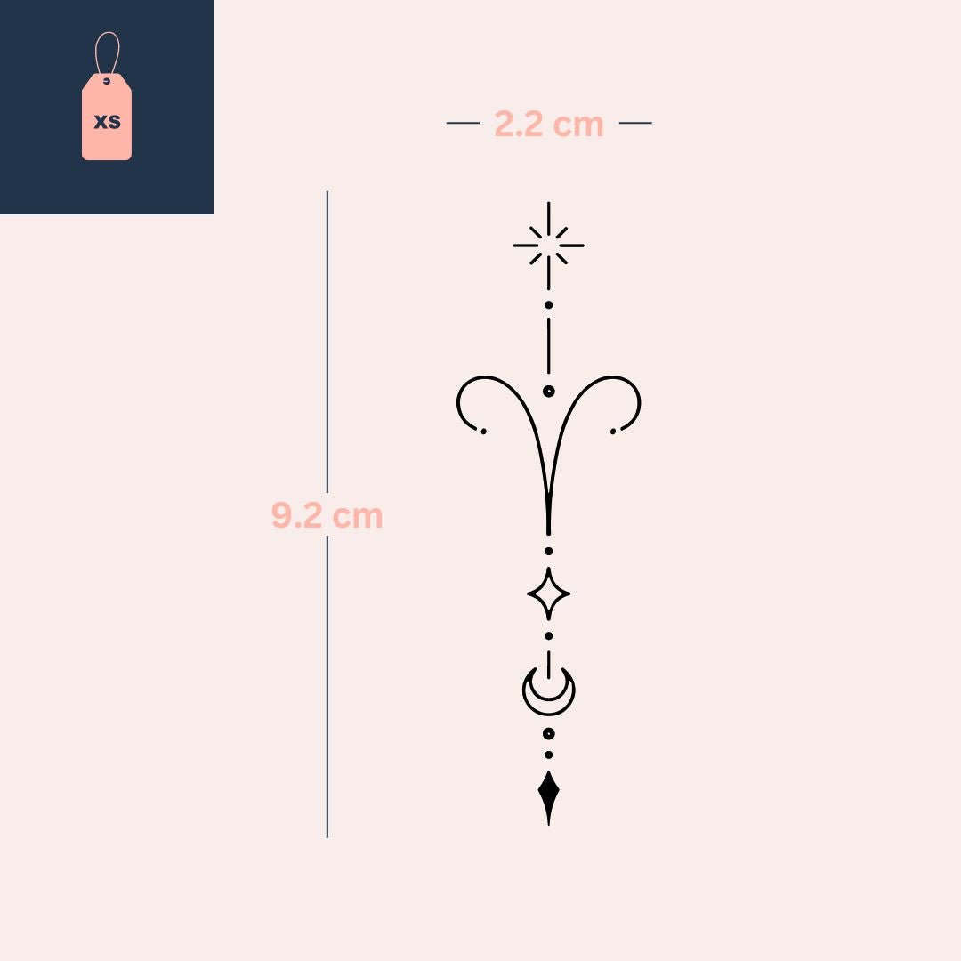 Aries celestial zodiac sign 3 - Temporalis