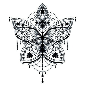 Butterfly Mandala 2 - Temporalis