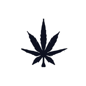 Cannabis Leaf Silhouette 1 - Temporalis