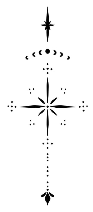 Celestial Starburst Symmetry 1 - Temporalis