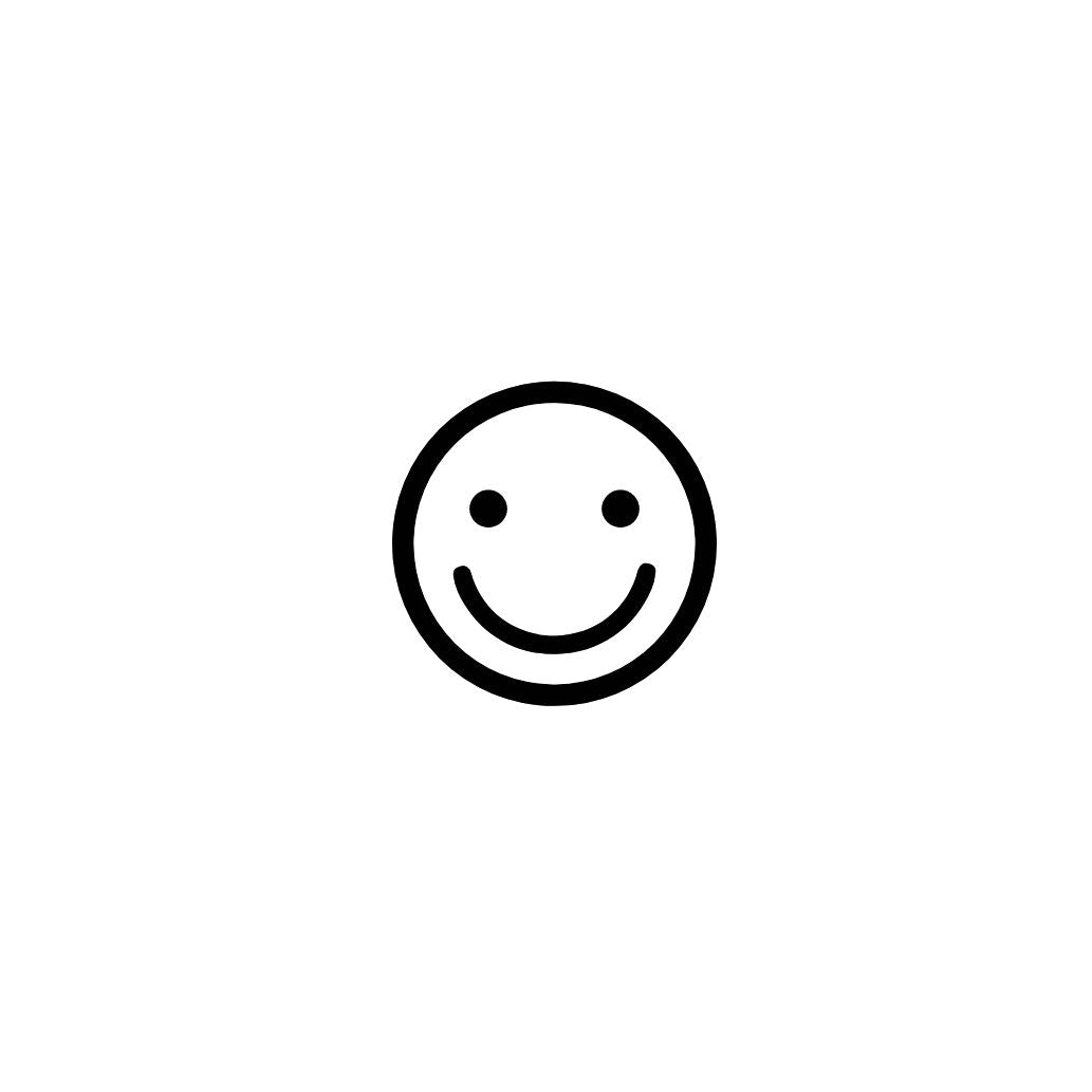 Classic Smiley Icon 1 - Temporalis