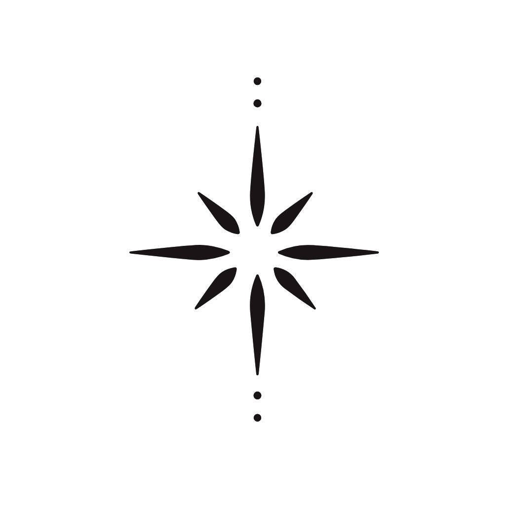 Cosmic North Star Symbol 1 - Temporalis