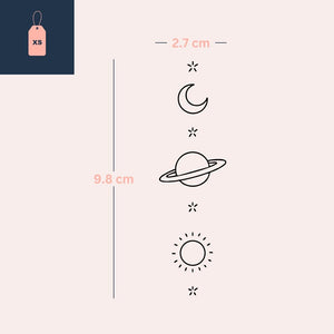 Cosmic Trio Celestial Symbols 3 - Temporalis