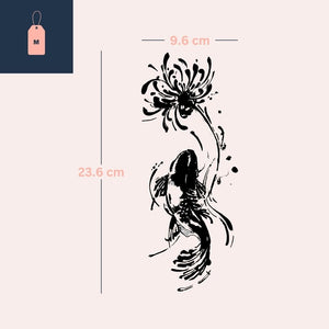 Elegant Koi Blossom 2 - Temporalis