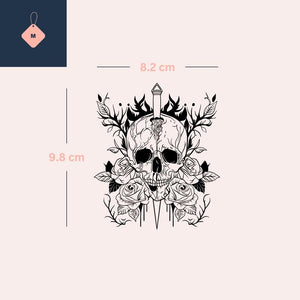 Eternal Skull Blossom 3 - Temporalis