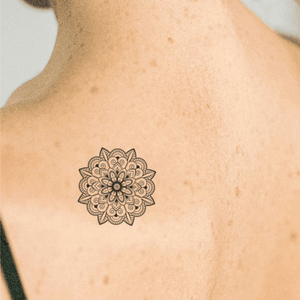 Flower Mandala 1 - Temporalis