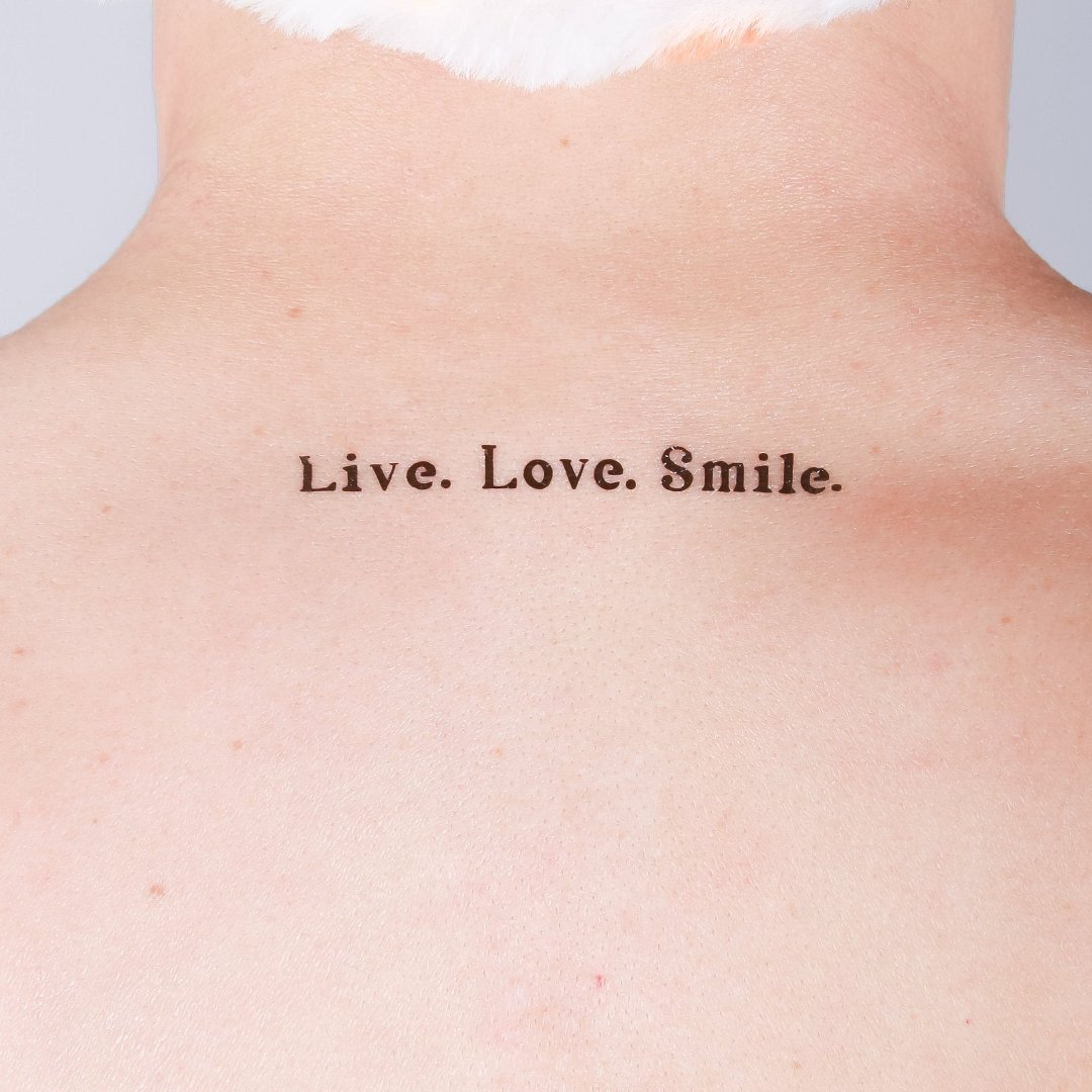 "Live. Love. Smile." Motto 1 - Temporalis