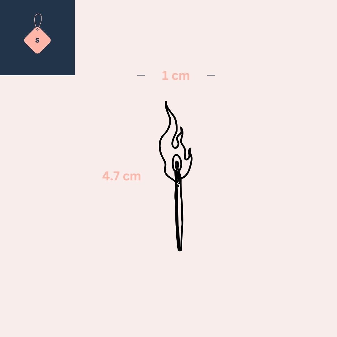 Matchstick Flame 3 - Temporalis