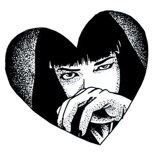 Heart with Mia Wallace from Pulp Fiction 2 - Temporalis