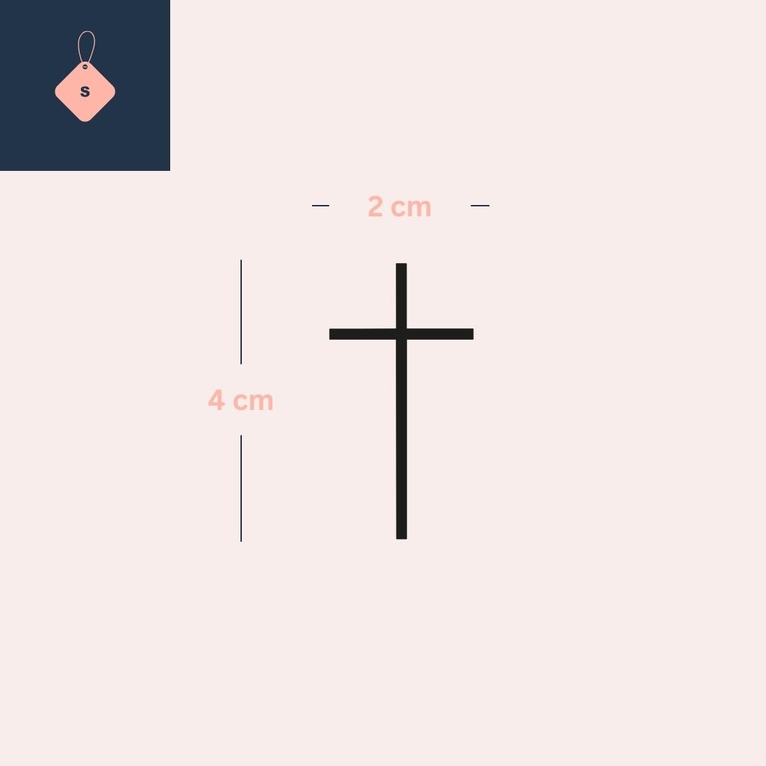 Minimalist Black Cross 3 - Temporalis