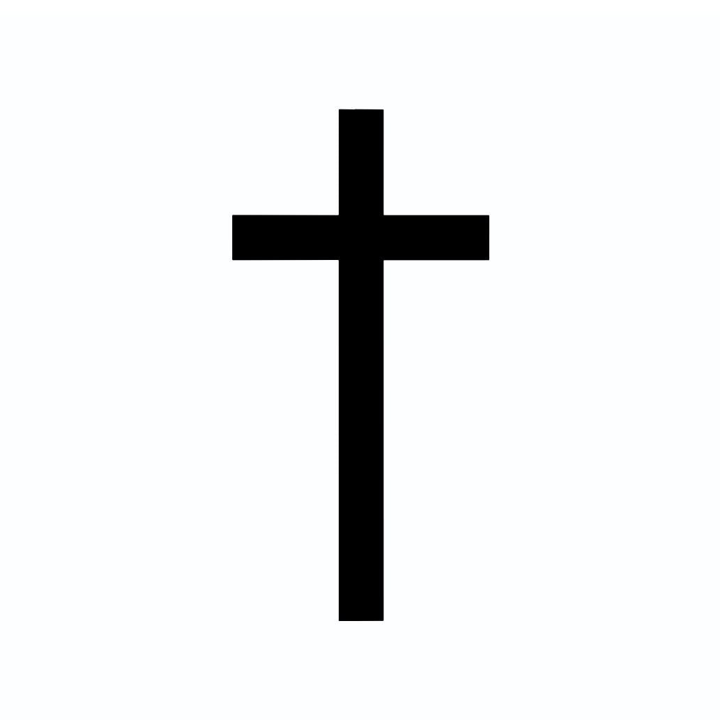 Minimalist Black Cross 1 - Temporalis