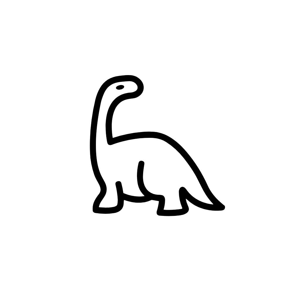 Minimalist Brontosaurus 1 - Temporalis