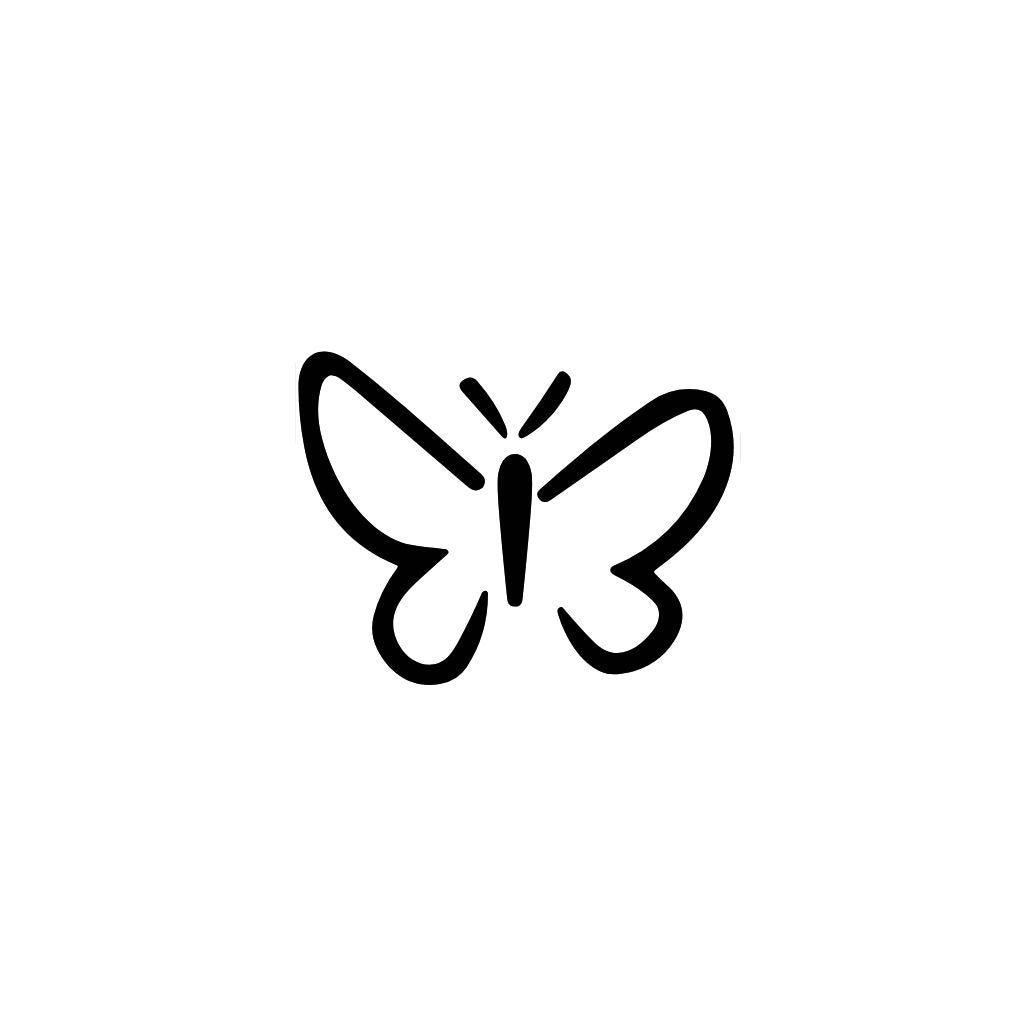 Minimalist Butterfly 1 - Temporalis