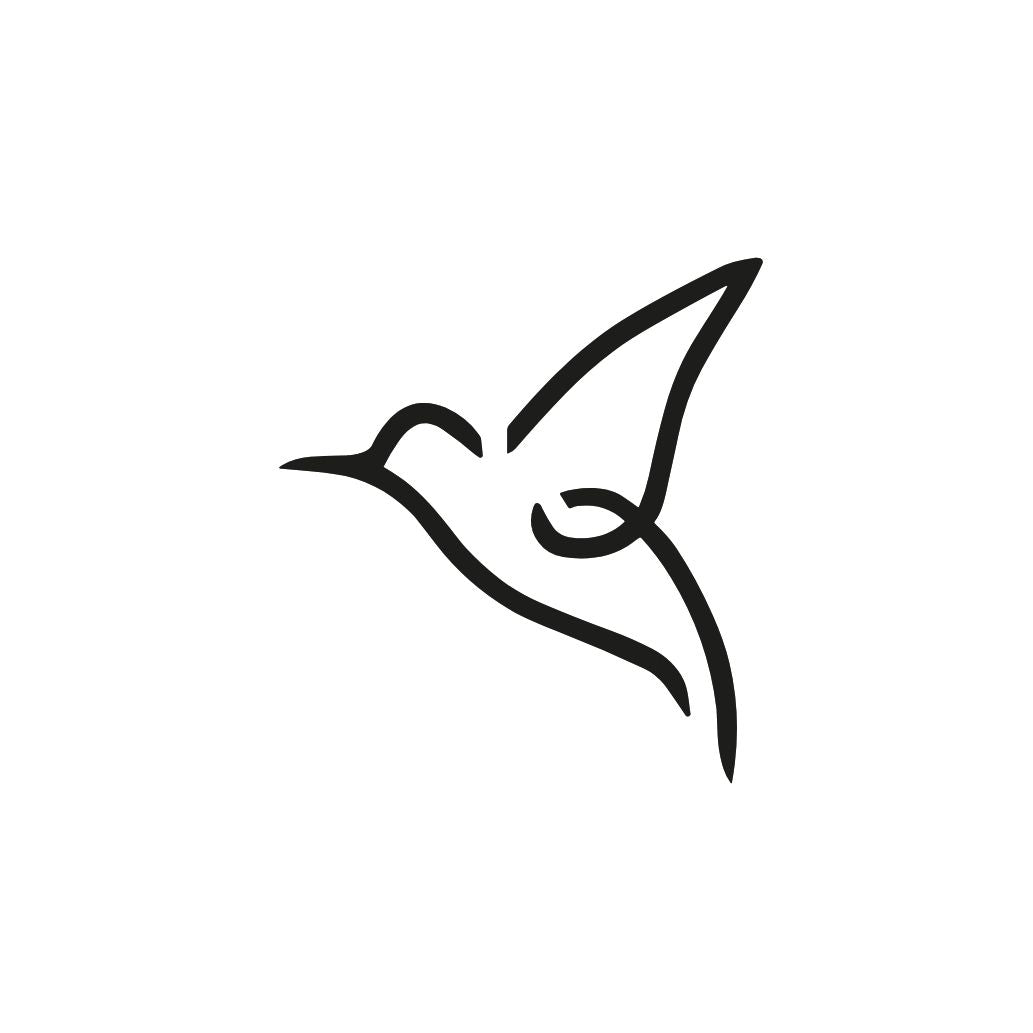 Minimalist Hummingbird 1 - Temporalis