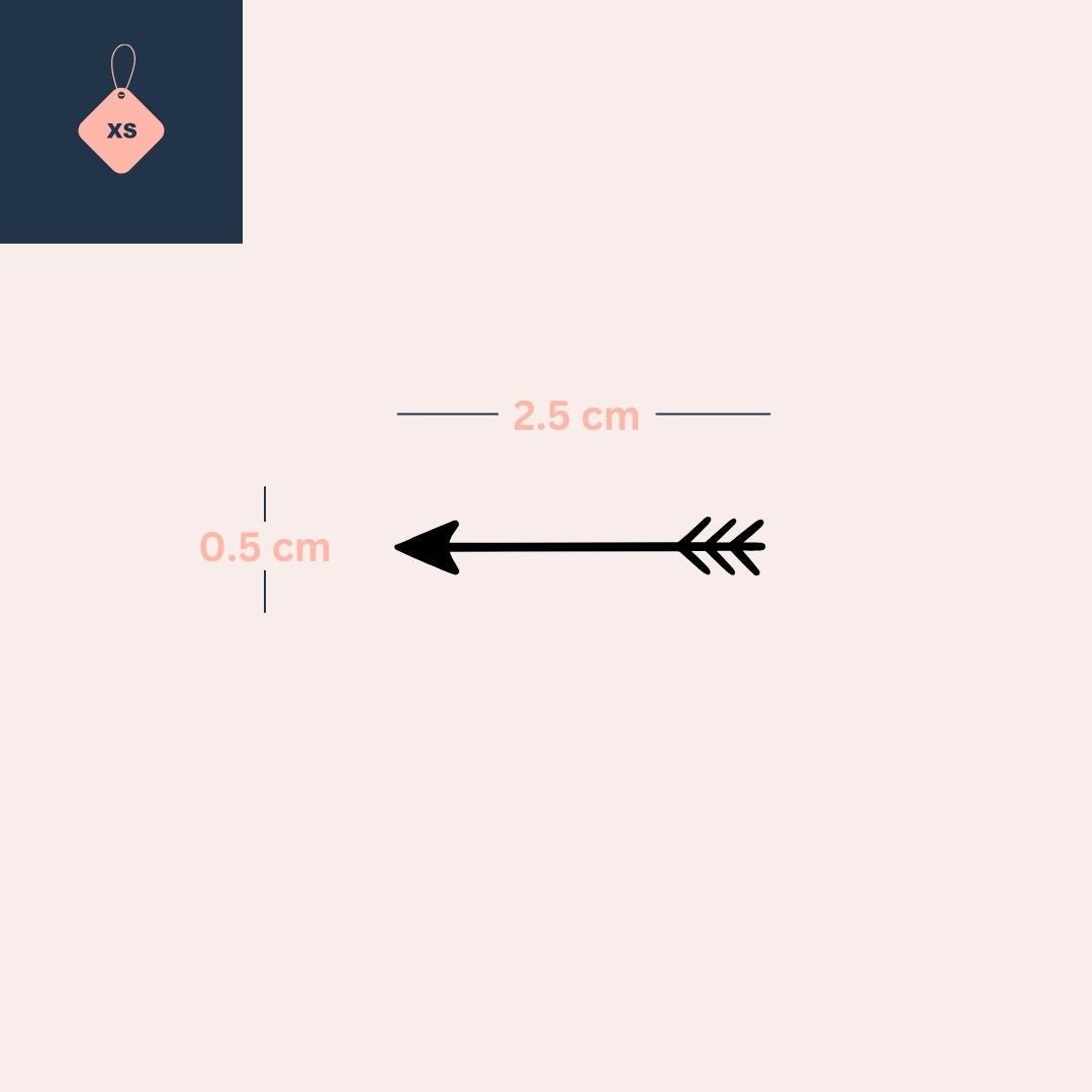 Minimalist Indian Arrow 3 - Temporalis