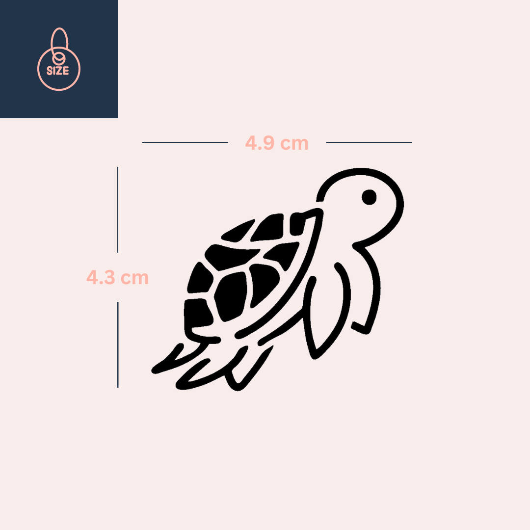 Minimalist Turtle 4 - Temporalis