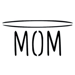 "Mom" word tattoo 2 - Temporalis