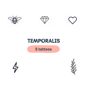 Nature's Symbols Tattoo Set 1 - Temporalis