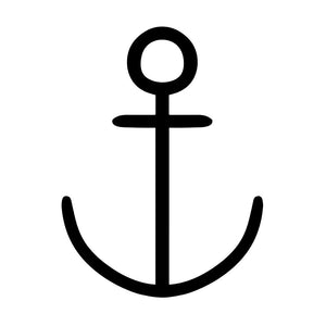 Nautical Anchor Symbol 1 - Temporalis