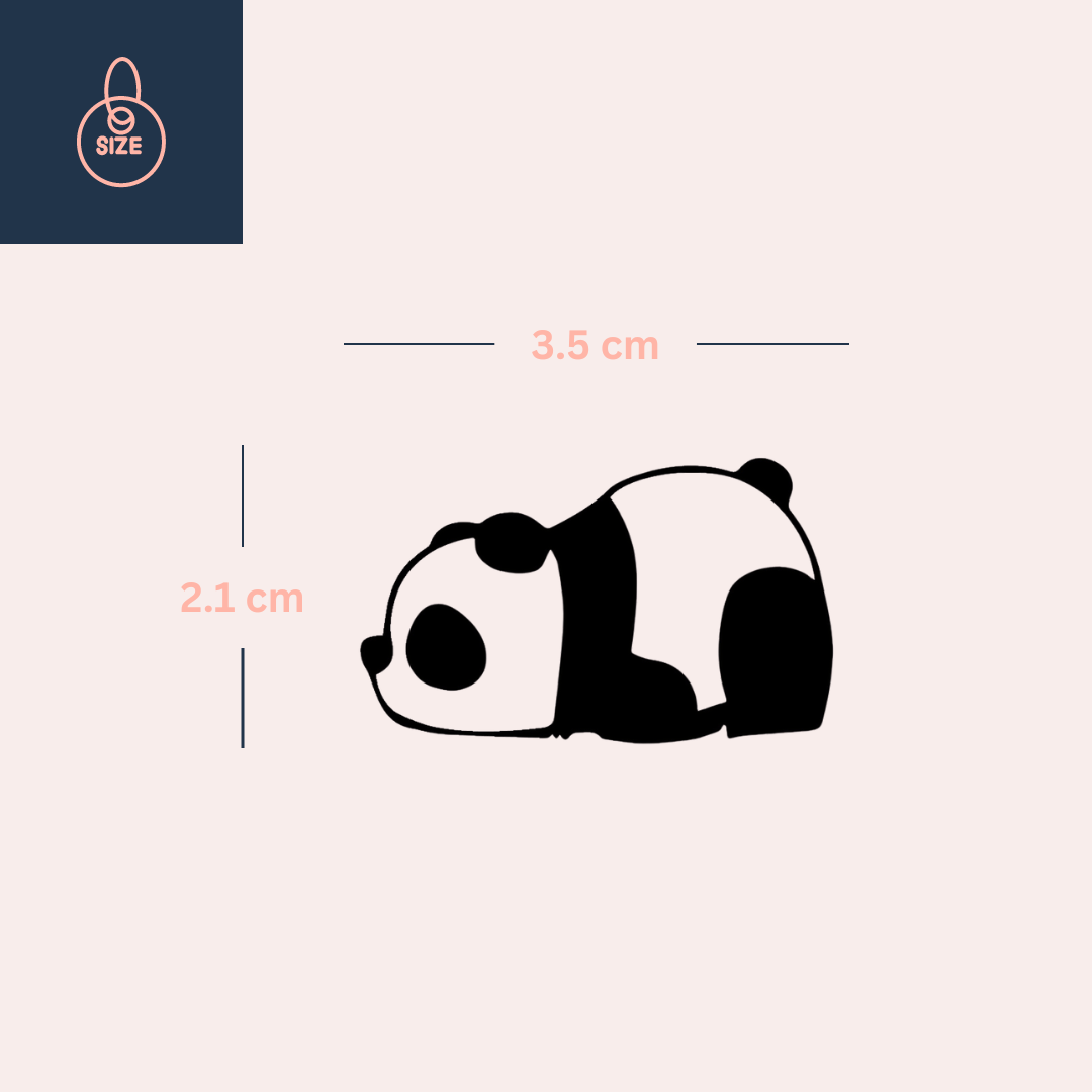 Panda sleeping 4 - Temporalis