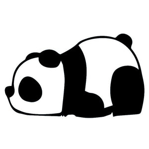 Panda sleeping 2 - Temporalis