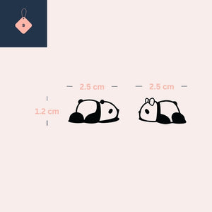 Playful Pandas Duo 2 - Temporalis