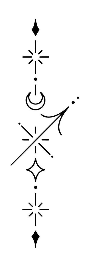 Sagittarius celestial zodiac sign 1 - Temporalis