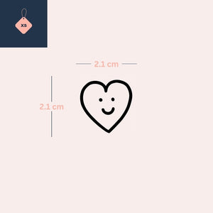 Smiley Heart 3 - Temporalis