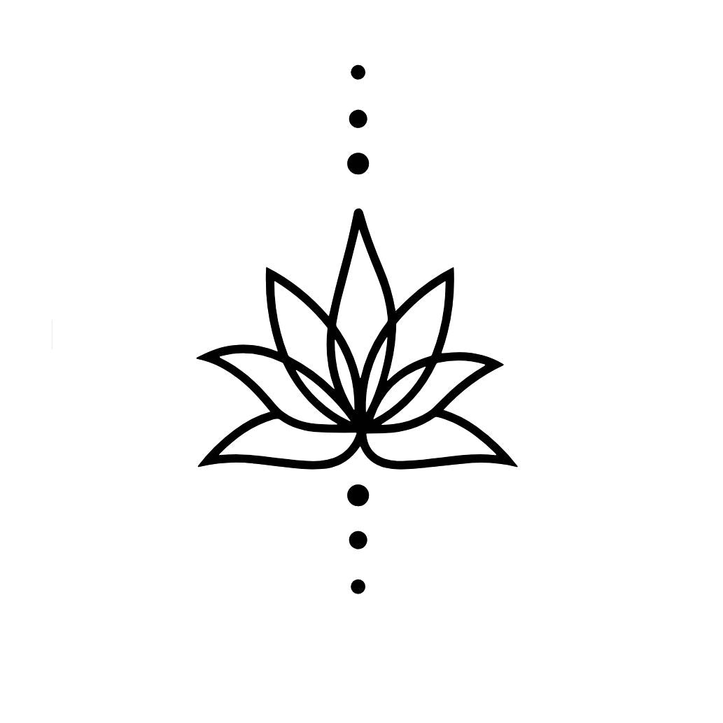 Tiny minimalist lotus 1 - Temporalis