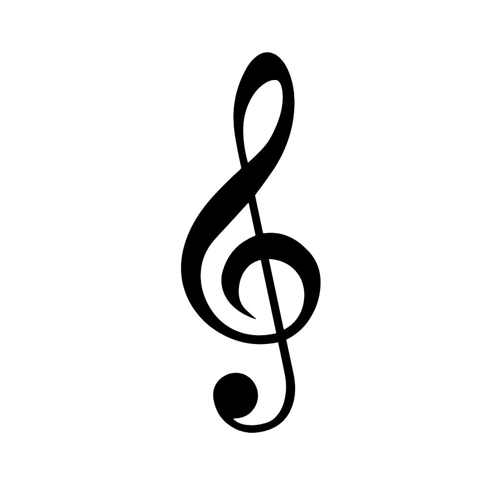 Tiny Treble Clef 1 - Temporalis